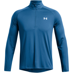 UNDER ARMOUR Tech 2.0 Sweatshirt mit 1/2-Zip 406 - photon blue/white M