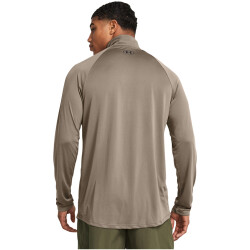 UNDER ARMOUR Tech 2.0 Sweatshirt mit 1/2-Zip 200 - taupe dusk/black L