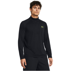 UNDER ARMOUR Tech 2.0 Sweatshirt mit 1/2-Zip 006 - black/high vis yellow L
