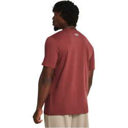 UNDER ARMOUR Sportstyle Left Chest Trainingsshirt Herren 689 - cinna red/white L