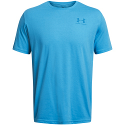UNDER ARMOUR Sportstyle Left Chest Trainingsshirt Herren 434 - blue topaz/capri XL