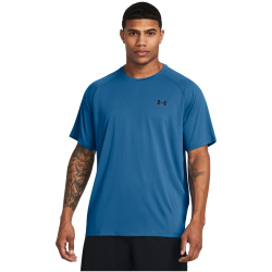 UNDER ARMOUR Tech 2.0 Trainingsshirt Herren 406 - photon blue/black L/T