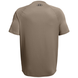 UNDER ARMOUR Tech 2.0 Trainingsshirt Herren 200 - taupe dusk/black L/T