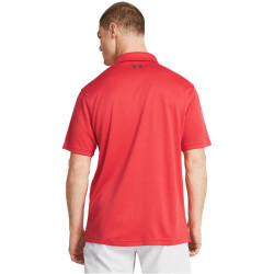 UNDER ARMOUR Tech Poloshirt Herren 814 - red solstice/pitch gray M