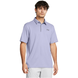 UNDER ARMOUR Tech Poloshirt Herren 539 - celeste/pitch gray L