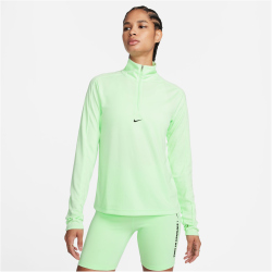 NIKE Dri-FIT 1/2-Zip Pacer langarm Laufshirt Damen