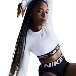 NIKE Pro 365 Dri-FIT Cropped langarm Trainingsshirt Damen