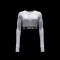 NIKE Pro 365 Dri-FIT Cropped langarm Trainingsshirt Damen