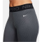 NIKE Pro Mid-Rise Printed 7/8-Leggings Damen