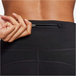 NIKE Swoosh Fast Mid-Rise 7/8-Leggings Damen