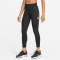 NIKE Swoosh Fast Mid-Rise 7/8-Leggings Damen