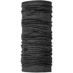 BUFF Lightweight Merinowolle Multifunktionstuch grau