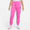 NIKE Sportswear Phoenix Mid-Rise Fleece Jogginghose Damen 675 - playful pink/black XL