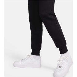 NIKE Sportswear Phoenix Mid-Rise Fleece Jogginghose Damen 010 - black/sail S