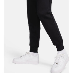 NIKE Sportswear Phoenix Mid-Rise Fleece Jogginghose Damen 010 - black/sail XL