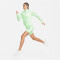 NIKE Dri-FIT 1/2-Zip Pacer langarm Laufshirt Damen 376 - vapor green/black XS