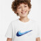 NIKE Sportswear Standard Issue T-Shirt Jungen 100 - white S (128-137 cm)