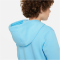 NIKE Sportswear Standard Issue Fleece Hoodie Jungen 407 - aquarius blue M (137-147 cm)