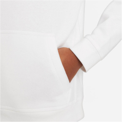 NIKE Sportswear Standard Issue Fleece Hoodie Jungen 100 - white M (137-147 cm)