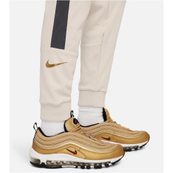 NIKE Air Sportswear PK Trainingshose Jungen 104 - lt orewood brn/iron grey M (137-147 cm)