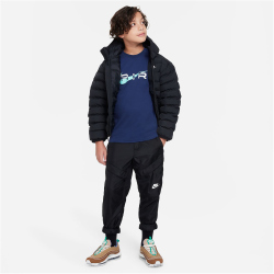 NIKE Air Sportswear T-Shirt Jungen 410 - midnight navy M (137-147 cm)