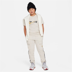 NIKE Air Sportswear T-Shirt Jungen 104 - lt orewood brn M (137-147 cm)