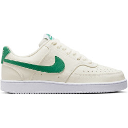 NIKE Court Vision Low Next Nature Sneaker Damen 133 - sail/malachite/white 39