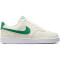 NIKE Court Vision Low Next Nature Sneaker Damen 133 - sail/malachite/white 39