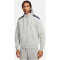 NIKE Sportswear SP Fleece Basketball Kapuzenjacke Herren 063 - dk grey heather/thunder blue S