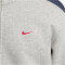 NIKE Sportswear SP Fleece Basketball Kapuzenjacke Herren 063 - dk grey heather/thunder blue S