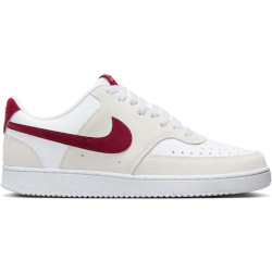 NIKE Court Vision Low Sneaker Damen 100 - white/team red/adobe/dragon red 38.5