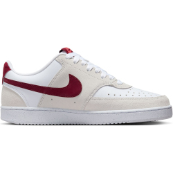 NIKE Court Vision Low Sneaker Damen 100 - white/team red/adobe/dragon red 38.5