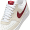 NIKE Court Vision Low Sneaker Damen 100 - white/team red/adobe/dragon red 38.5