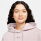 NIKE Sportswear Phoenix Logo Oversized Fleece Hoodie Damen 019 - platinum violet/smokey mauve L