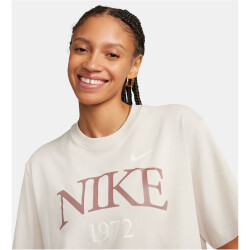 NIKE Sportswear T-Shirt Damen 104 - lt orewood brn M