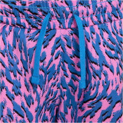NIKE One Woven High-Rise Shorts Mädchen 675 - playful pink/lt photo blue/hyper pink S (128-137 cm)
