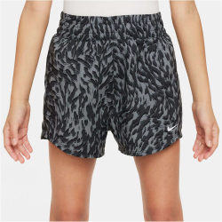 NIKE One Woven High-Rise Shorts Mädchen 084 - smoke...