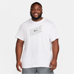 NIKE Dri-FIT Fitness T-Shirt Herren 100 - white S
