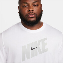 NIKE Dri-FIT Fitness T-Shirt Herren 100 - white S