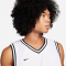 NIKE DNA Dri-FIT Basketballtrikot Herren 100 - white/black M