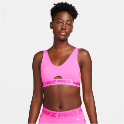 NIKE Pro Indy Plunge Medium-Support Padded Sport-BH Damen...