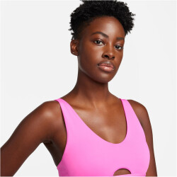 NIKE Pro Indy Plunge Medium-Support Padded Sport-BH Damen...