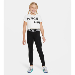 NIKE Dri-FIT Cotton Sport Essential+ Cropped T-Shirt Mädchen 100 - white M (137-146 cm)