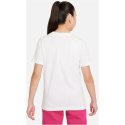 NIKE Sportswear "Just Do It" T-Shirt Kinder 100 - white M (137-147 cm)