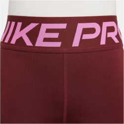 NIKE Pro Dri-FIT 3" Shorts M&auml;dchen 619 - dark team red/playful pink M (137-146 cm)