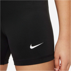 NIKE Pro Dri-FIT 3" Shorts M&auml;dchen 010 - black/white M (137-146 cm)