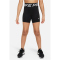 NIKE Pro Dri-FIT 3" Shorts M&auml;dchen 010 - black/white M (137-146 cm)