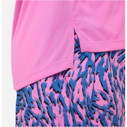NIKE One kurzarm Sportshirt Mädchen 675 - playful pink S (128-137 cm)