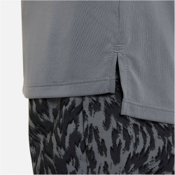 NIKE One kurzarm Sportshirt M&auml;dchen 084 - smoke grey XL (156-166 cm)