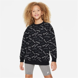 NIKE Club Fleece Oversized Sweatshirt Mädchen 010 -...